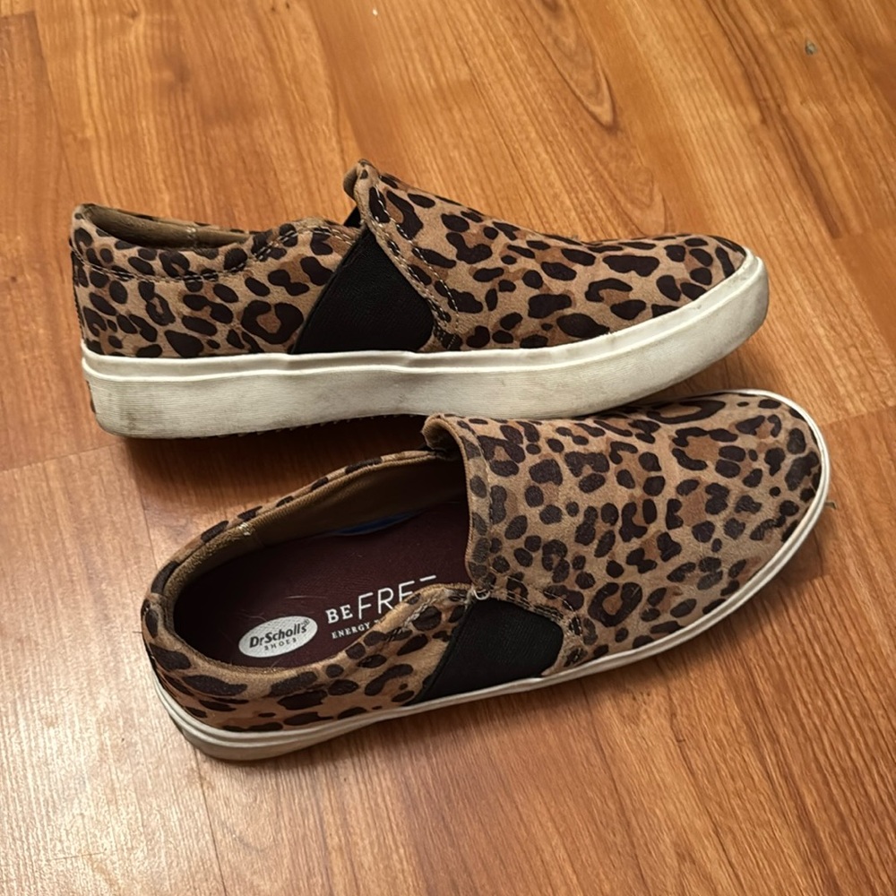 Dr Scholl’s Cheetah Slip-ons